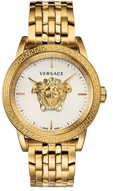 Versace VERD00318 Palazzo Empire Gold-Tone Stainless Steel 43 mm Replica watch